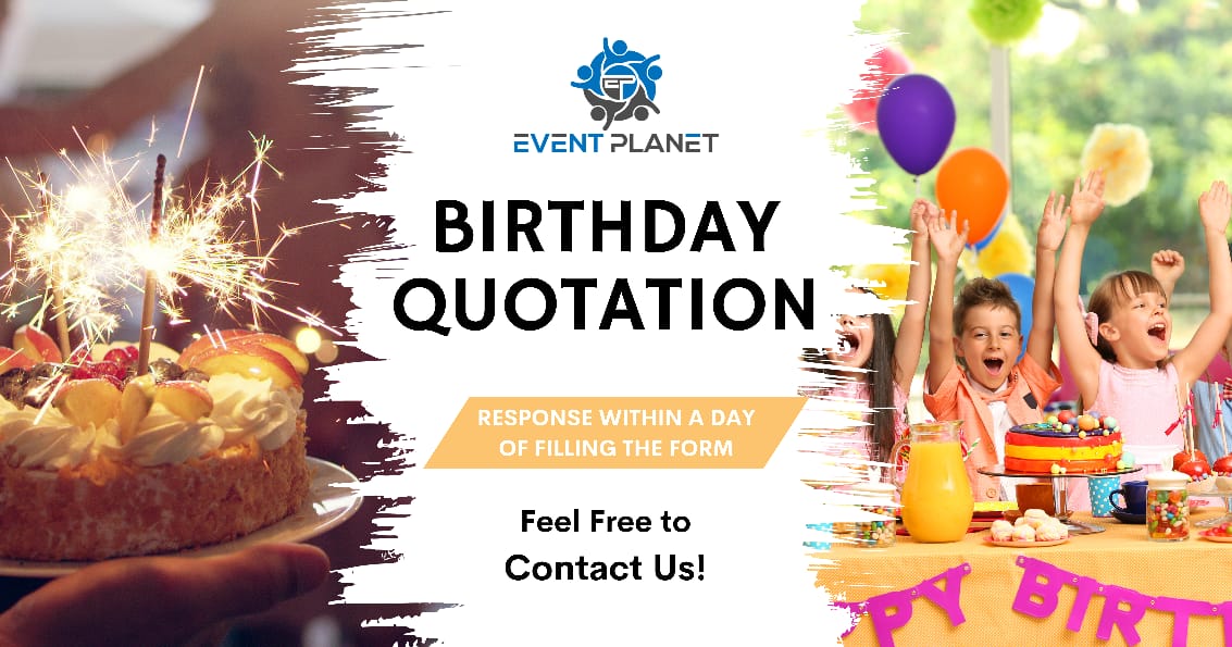 birthday party planning quotation: the ultimate guide for birthday